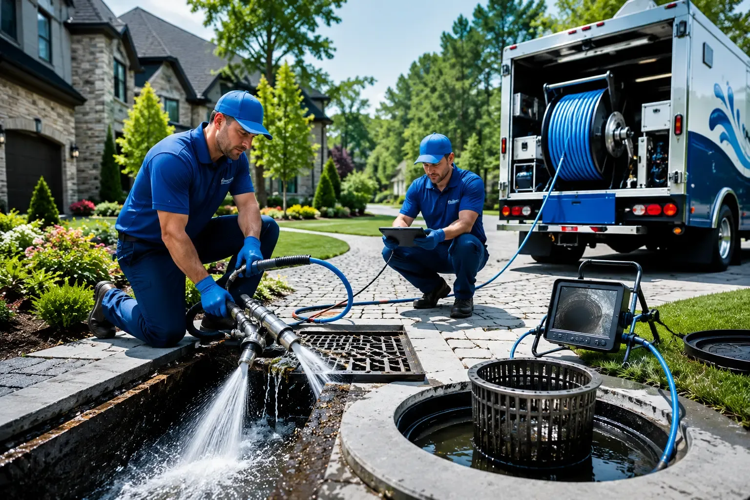 Local outdoor drain cleaning professionals in Powhatan, LA